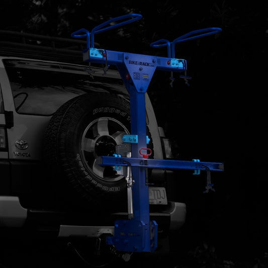 BIKE eRACK 2 – Electric Self-Loading Bike Rack for 2 Bikes, Mountain Bikes, or eBikes BIKE eRACK