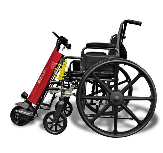EZ Ride + Power Assist for Manual Wheelchairs - Wheelchairs in Motion