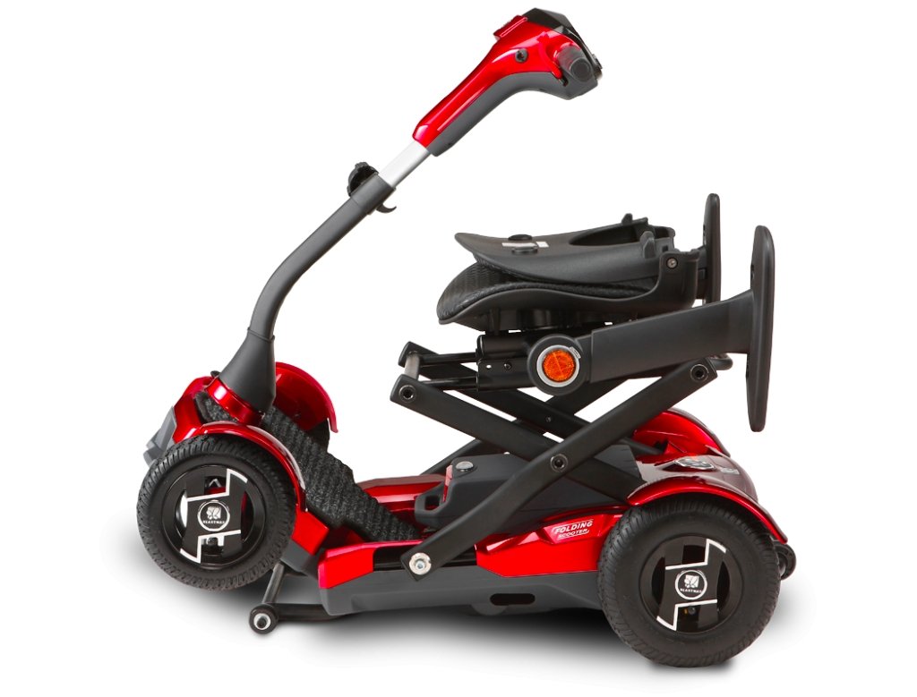 EV Rider TeQno - Auto Folding Electric Scooter! - Wheelchairs in Motion