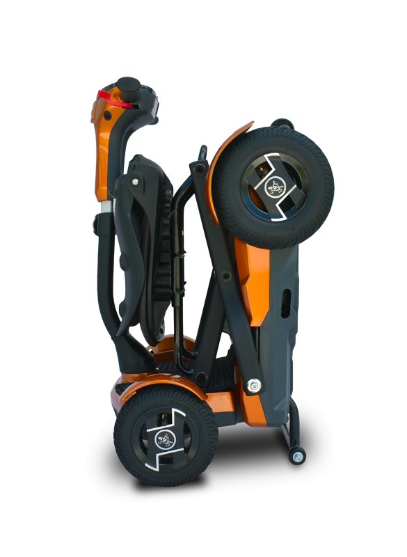 EV Rider TeQno - Auto Folding Electric Scooter! - Wheelchairs in Motion