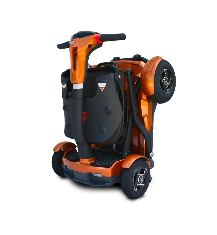 EV Rider TeQno - Auto Folding Electric Scooter! - Wheelchairs in Motion
