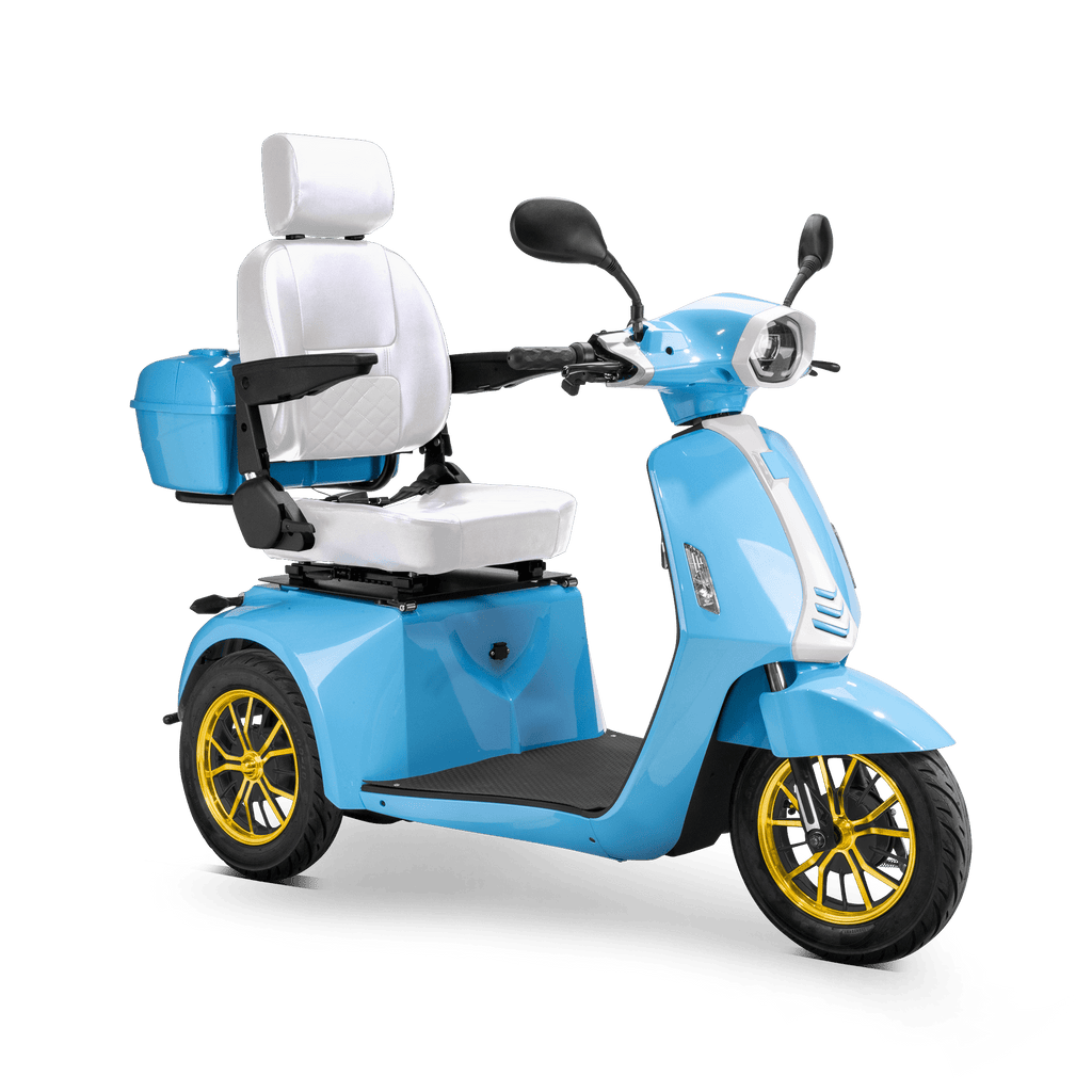 Bespoke Elite 3 - Wheel Mobility Scooter – 15 MPH, 35 Mile Range + FREE Seat & Wheel Upgrades - Wheelchairs in Motion