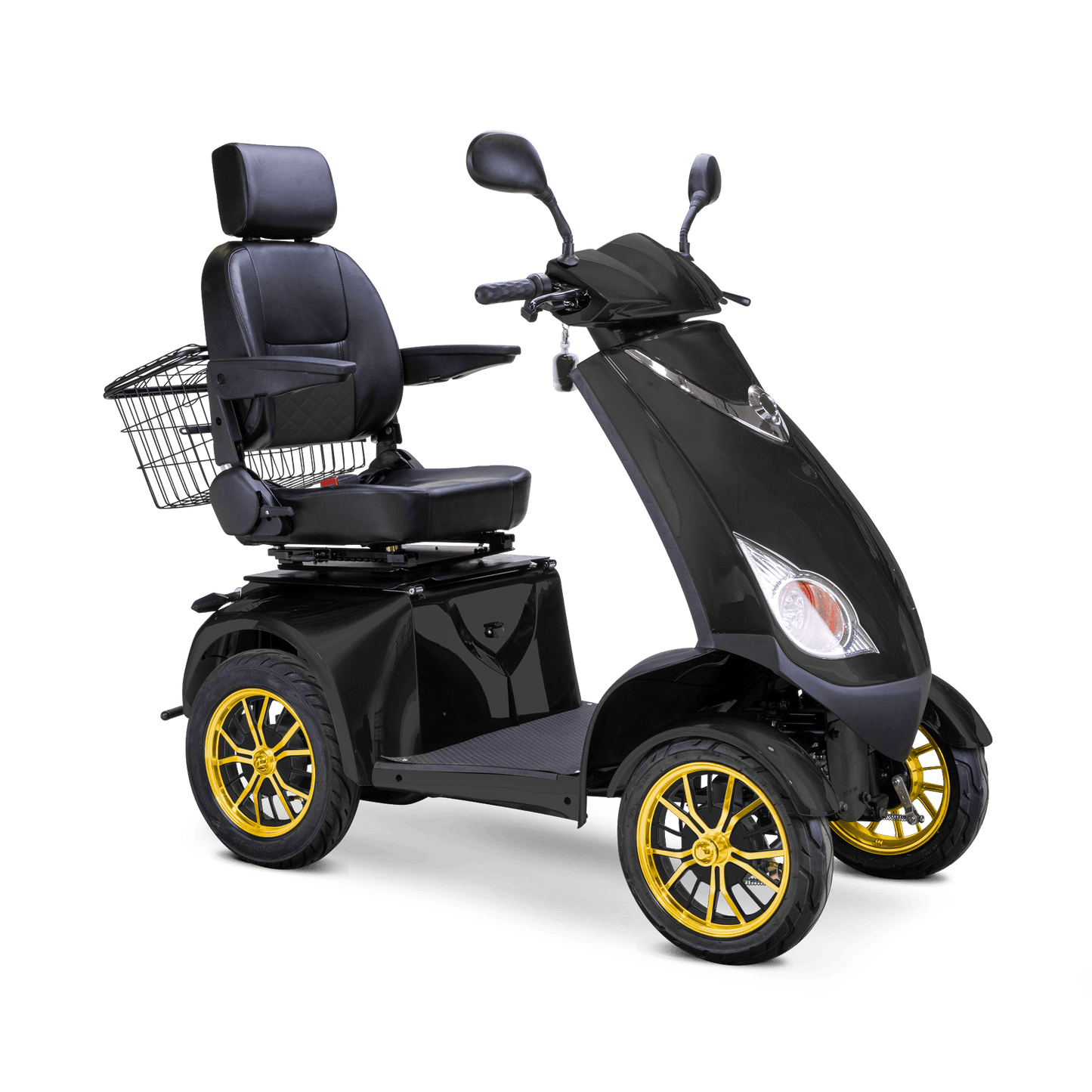 Bespoke Platinum Mobility Scooter – 4 - Wheel, Heavy Duty, Modern Luxury - Wheelchairs in Motion