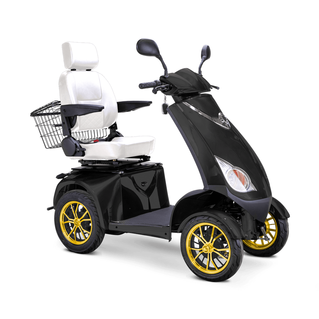 Bespoke Platinum Mobility Scooter – 4 - Wheel, Heavy Duty, Modern Luxury - Wheelchairs in Motion