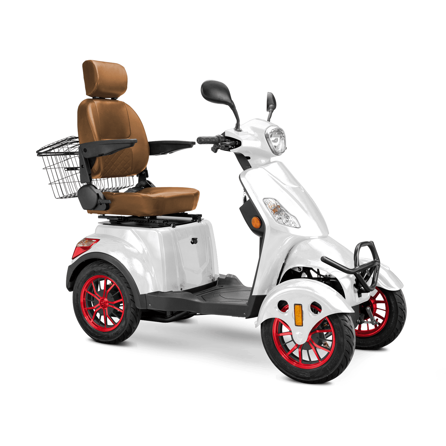 Bespoke Prestige 4 - Wheel Mobility Scooter – 15 MPH, 35 Mile Range + Free Weatherproof Cover - Wheelchairs in Motion