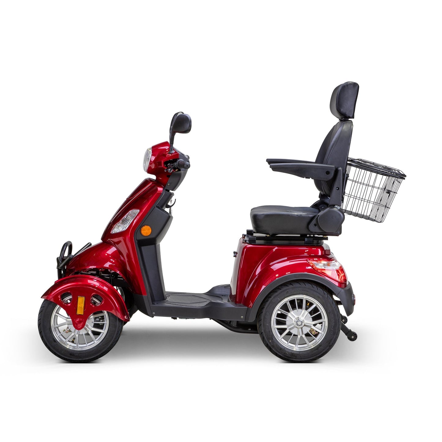 Bespoke Prestige 4 - Wheel Mobility Scooter – 15 MPH, 35 Mile Range + Free Weatherproof Cover - Wheelchairs in Motion