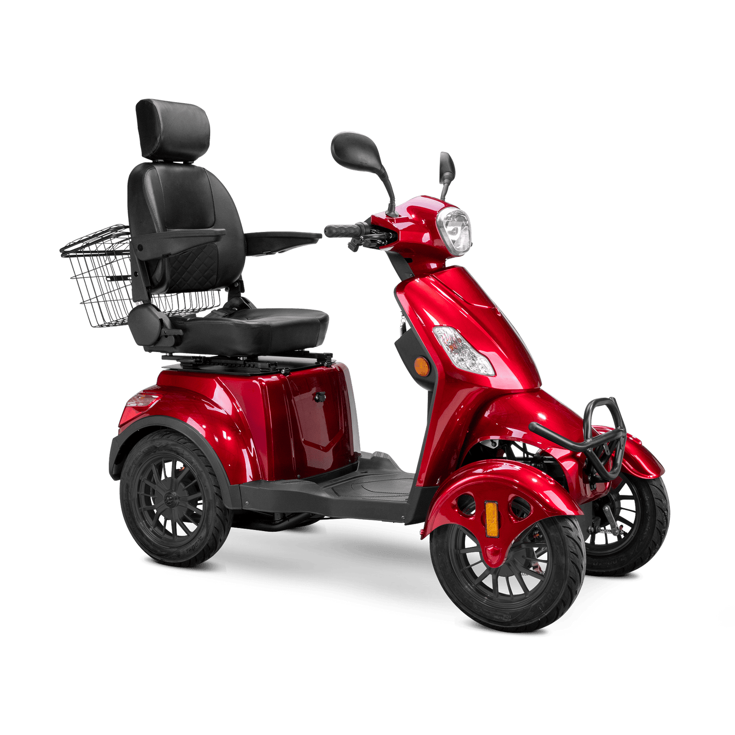 Bespoke Prestige 4 - Wheel Mobility Scooter – 15 MPH, 35 Mile Range + Free Weatherproof Cover - Wheelchairs in Motion