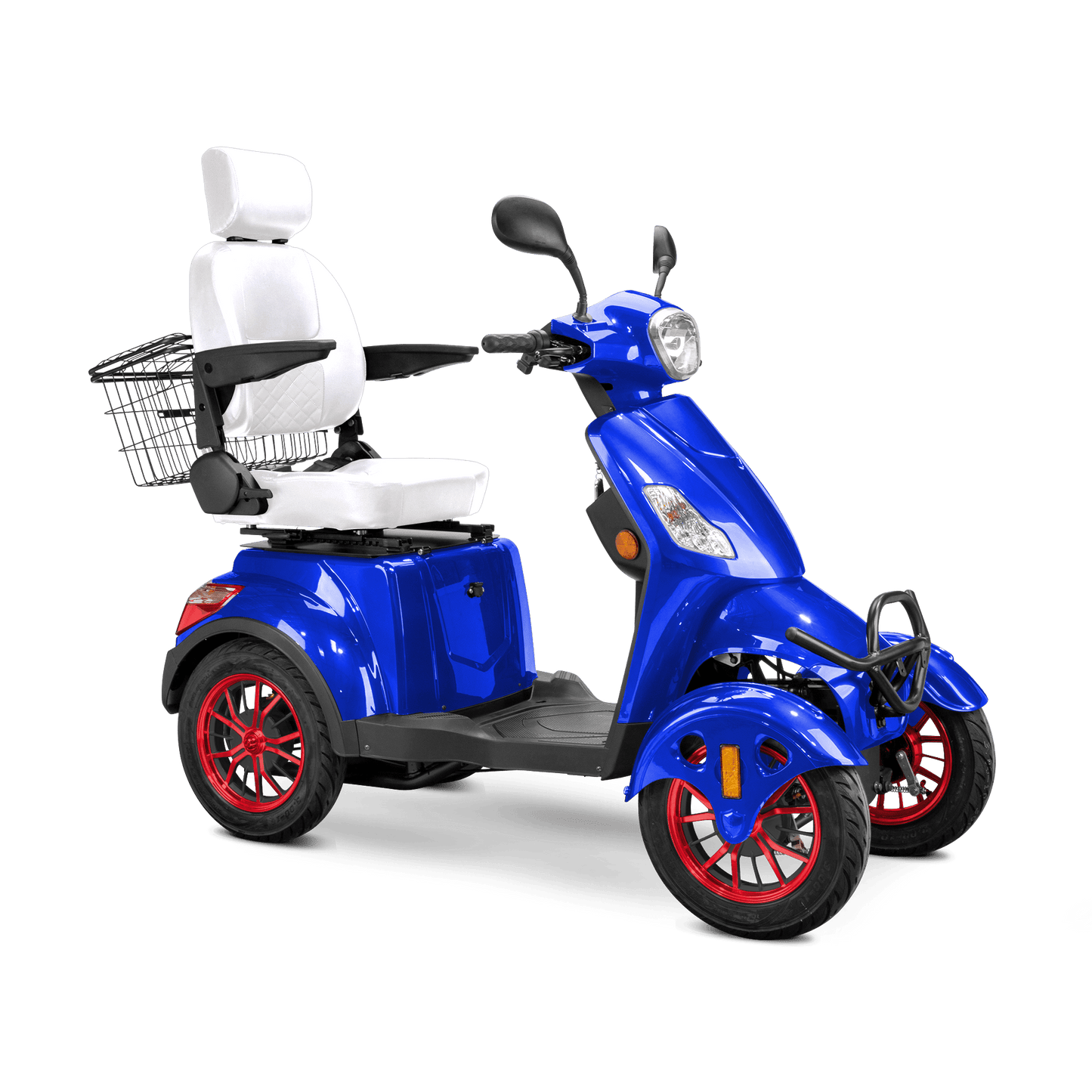 Bespoke Prestige 4 - Wheel Mobility Scooter – 15 MPH, 35 Mile Range + Free Weatherproof Cover - Wheelchairs in Motion