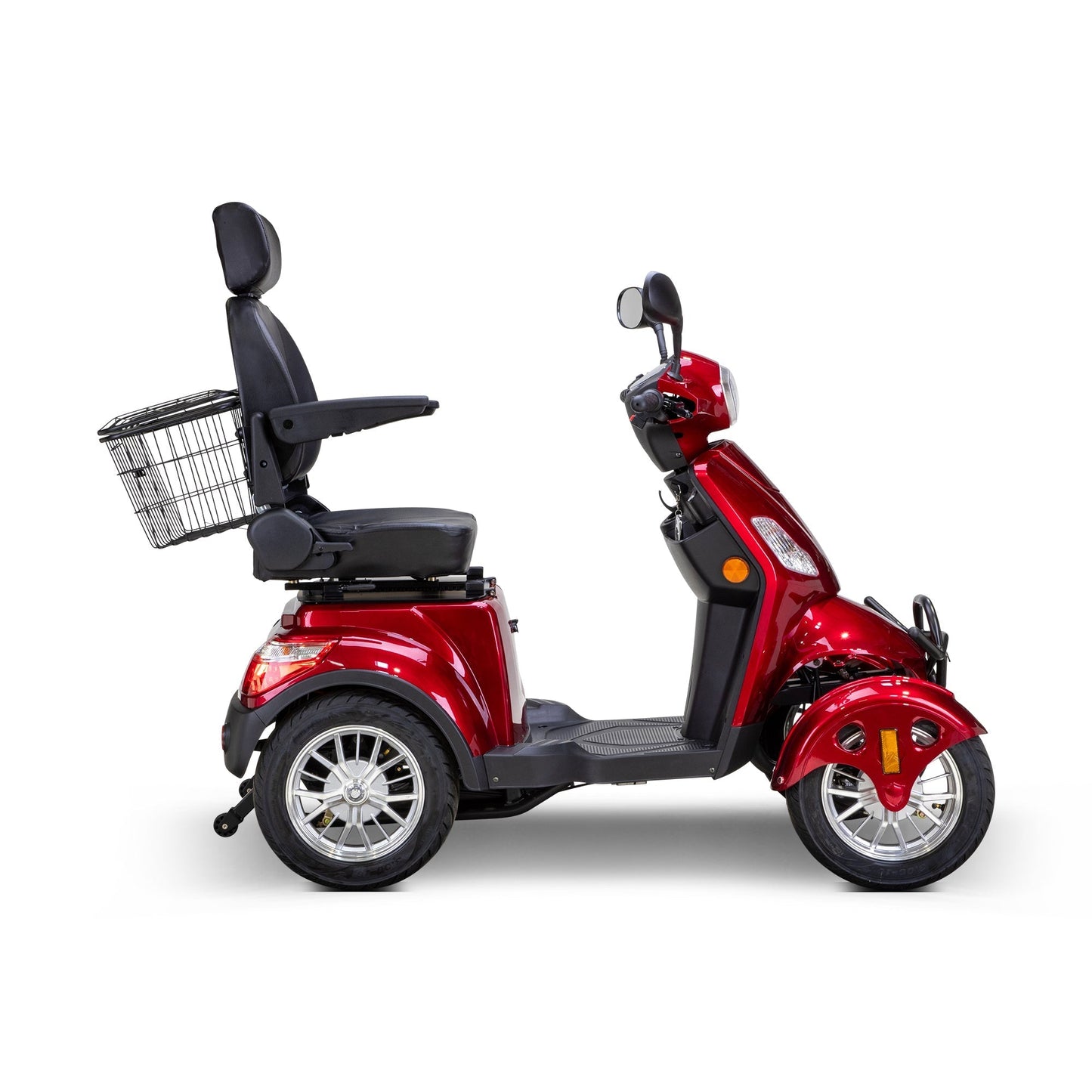 Bespoke Prestige 4 - Wheel Mobility Scooter – 15 MPH, 35 Mile Range + Free Weatherproof Cover - Wheelchairs in Motion
