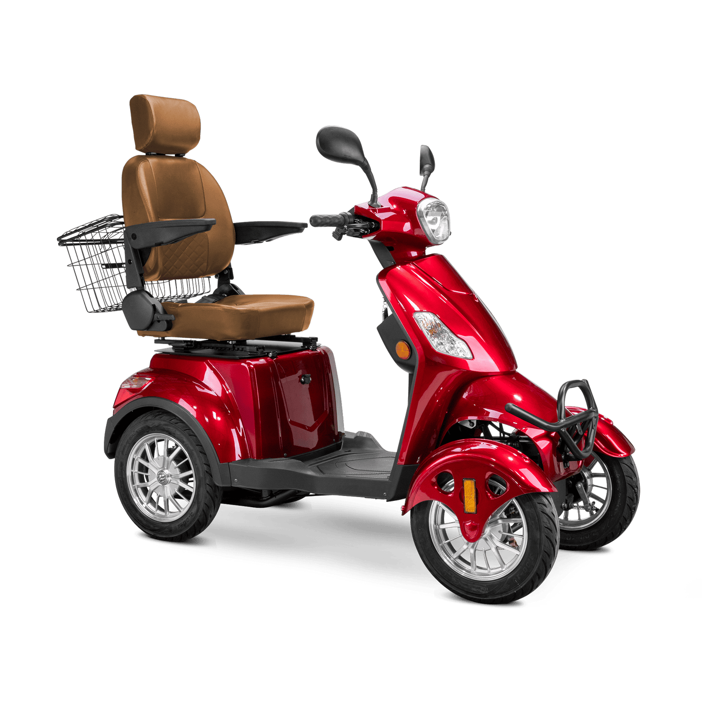 Bespoke Prestige 4 - Wheel Mobility Scooter – 15 MPH, 35 Mile Range + Free Weatherproof Cover - Wheelchairs in Motion