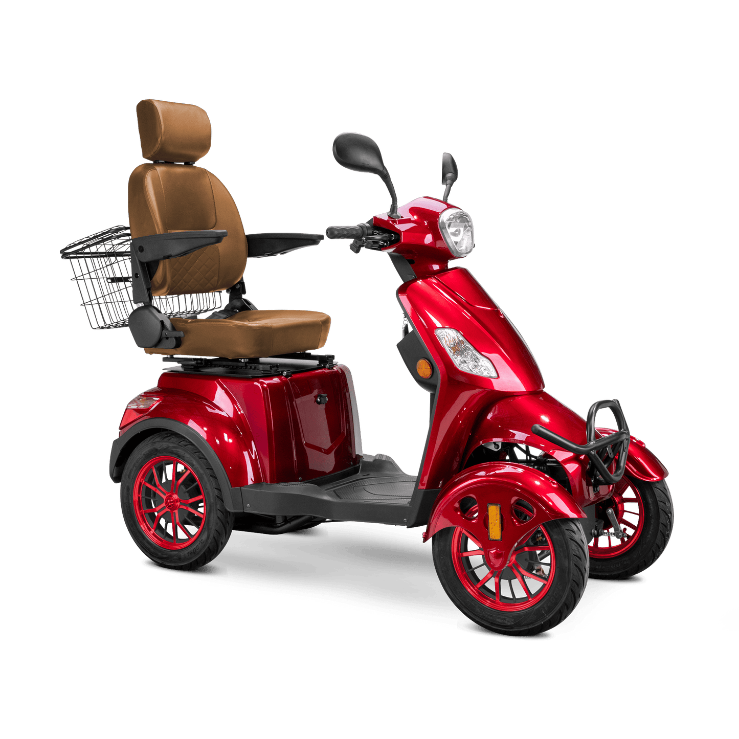 Bespoke Prestige 4 - Wheel Mobility Scooter – 15 MPH, 35 Mile Range + Free Weatherproof Cover - Wheelchairs in Motion