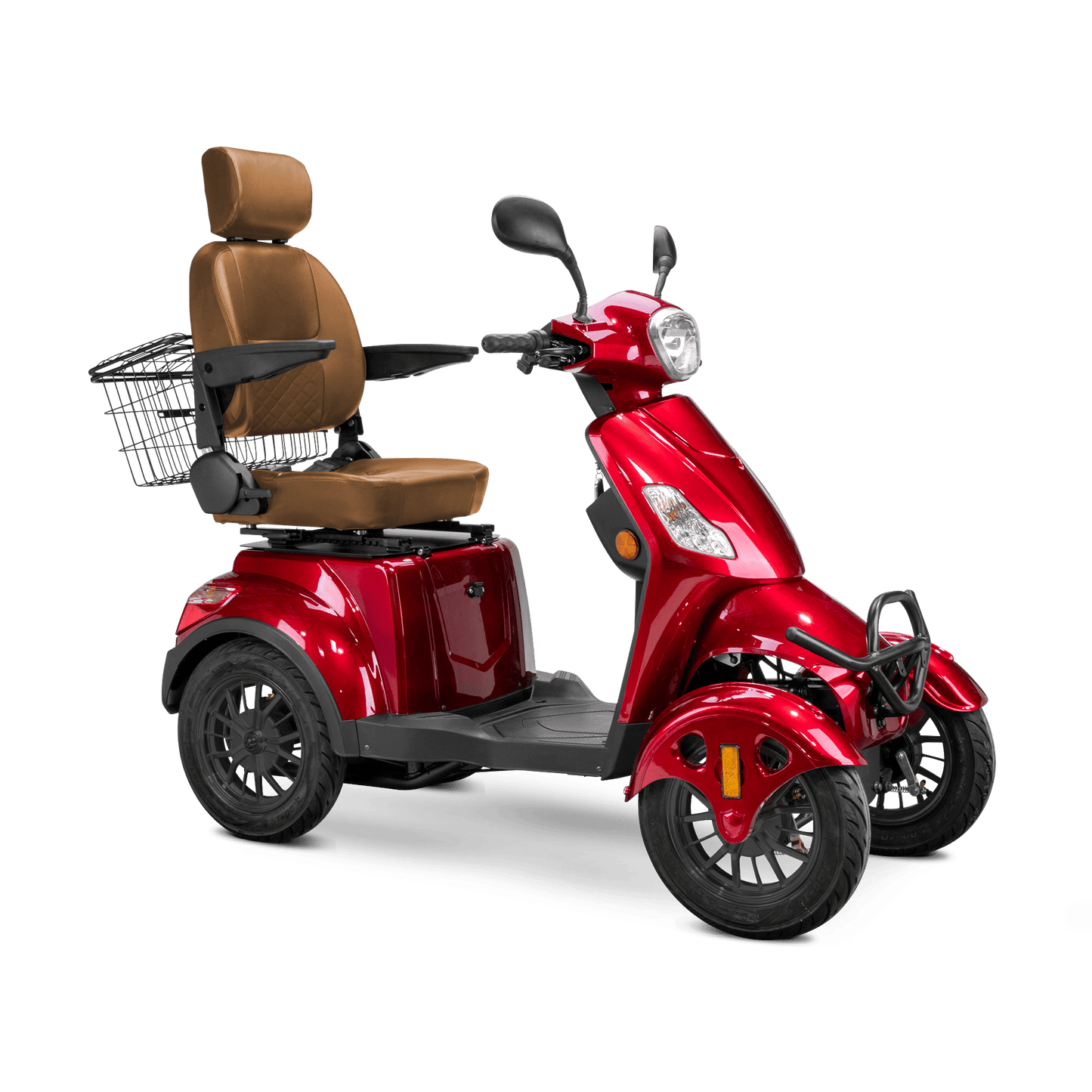 Bespoke Prestige 4 - Wheel Mobility Scooter – 15 MPH, 35 Mile Range + Free Weatherproof Cover - Wheelchairs in Motion