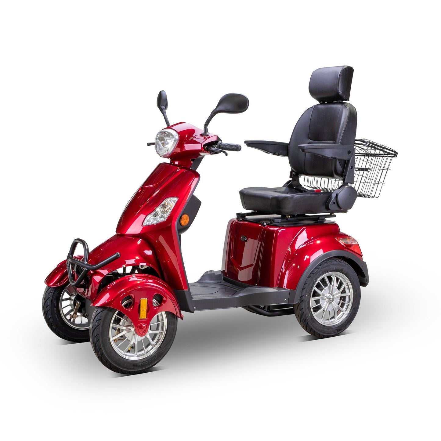 Bespoke Prestige 4 - Wheel Mobility Scooter – 15 MPH, 35 Mile Range + Free Weatherproof Cover - Wheelchairs in Motion
