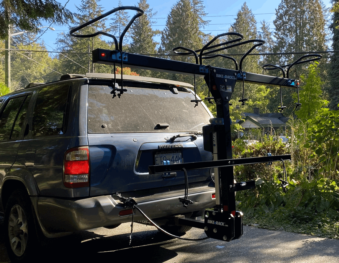 Electric Bike Rack for 1 Handcycle or Trike + 1 Bike – Self-Loading Car ...