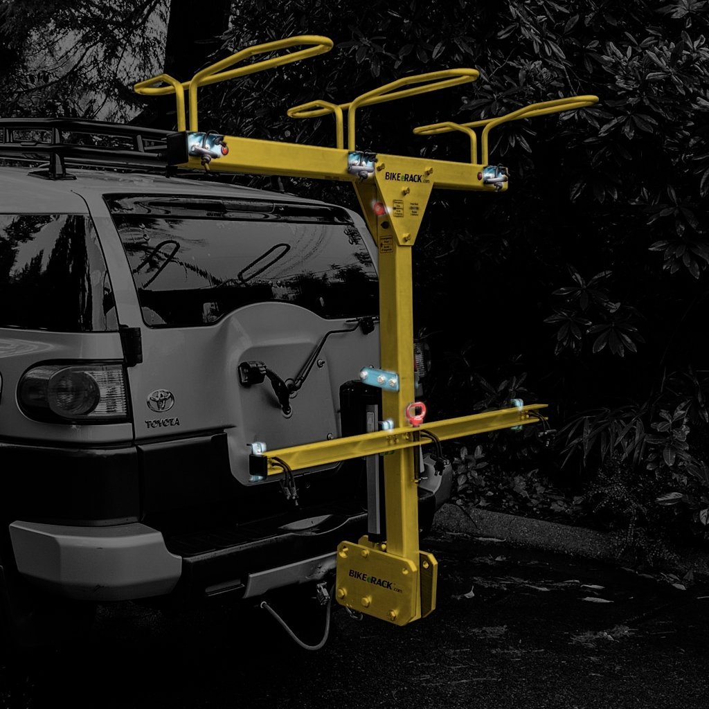 BIKE eRACK - 1 Adaptive Mountain Bike Rack, Handcycle Rack for your Car! Electric, Self-Loading! eRACK