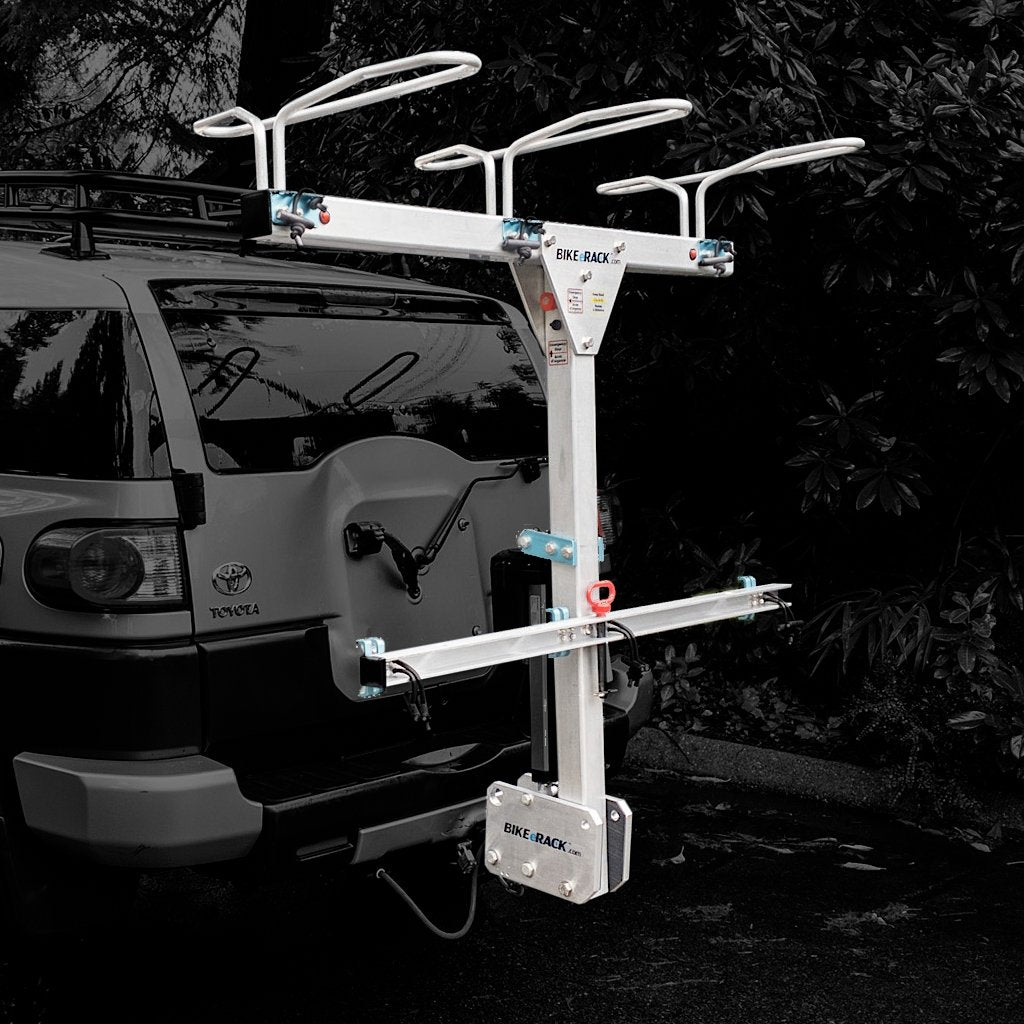 BIKE eRACK - 1 Adaptive Mountain Bike Rack, Handcycle Rack for your Car! Electric, Self-Loading! eRACK