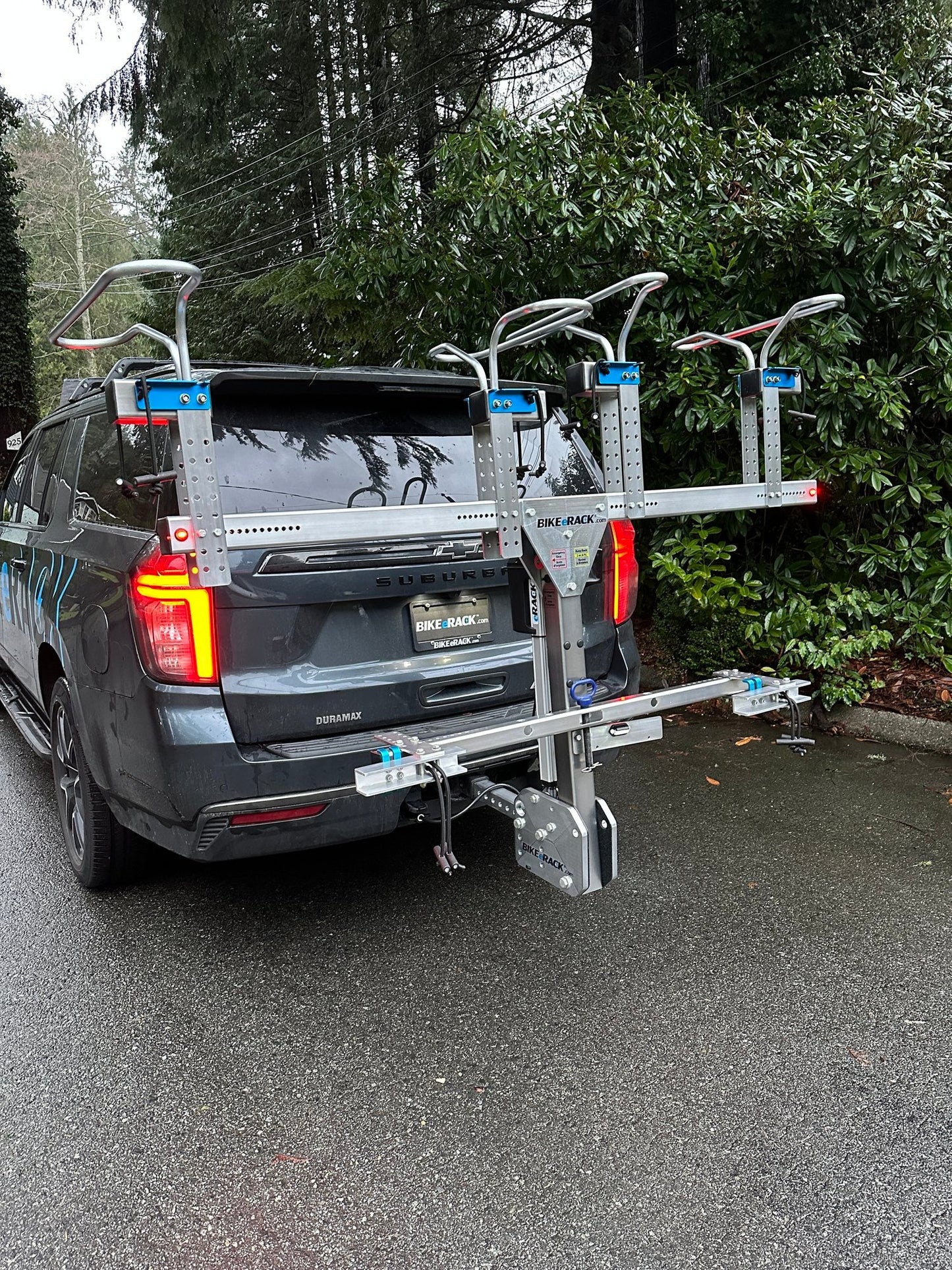 BIKE eRACK - 1 Adaptive Mountain Bike Rack, Handcycle Rack for your Car! Electric, Self-Loading! eRACK