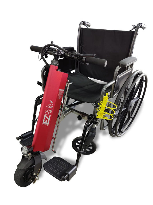 EZ Ride + Power Assist for Manual Wheelchairs - Wheelchairs in Motion