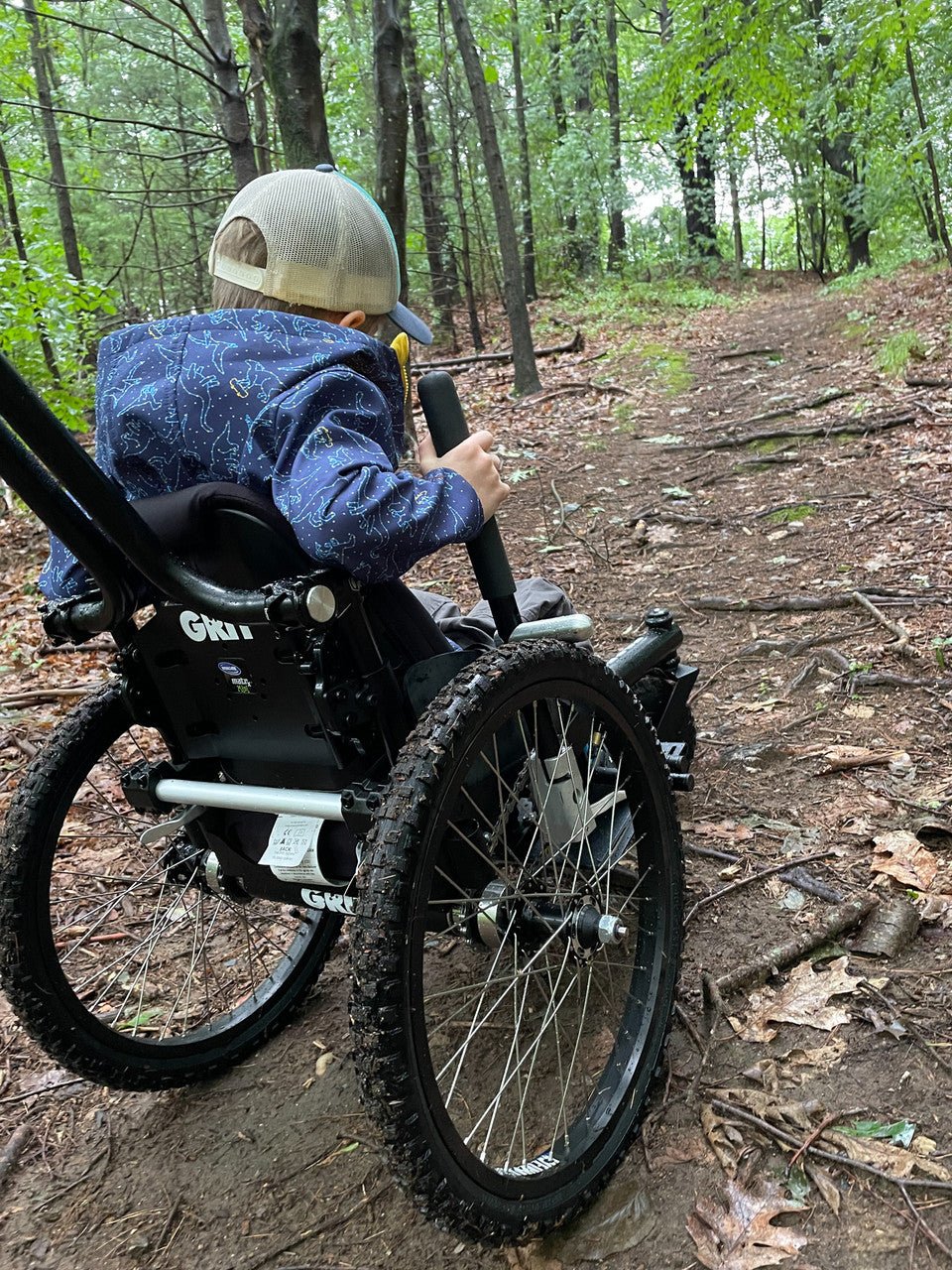 GRIT Junior – All - Terrain Kids Wheelchair for Outdoor Adventure - Wheelchairs in Motion