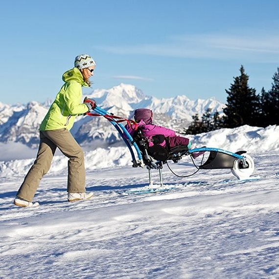 Hippocampe Front Ski , Ski Kit - Wheelchairs in Motion