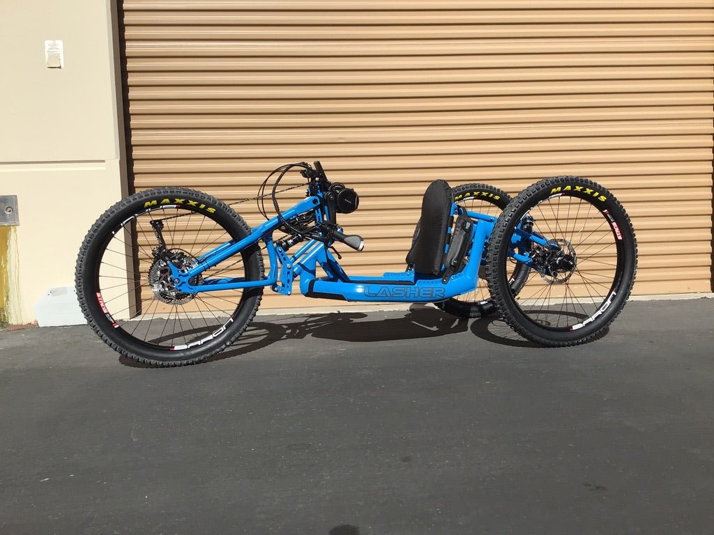 Lasher Sport ATH-FSe | The Ultimate E-Assist Full Suspension Handcycle Lasher