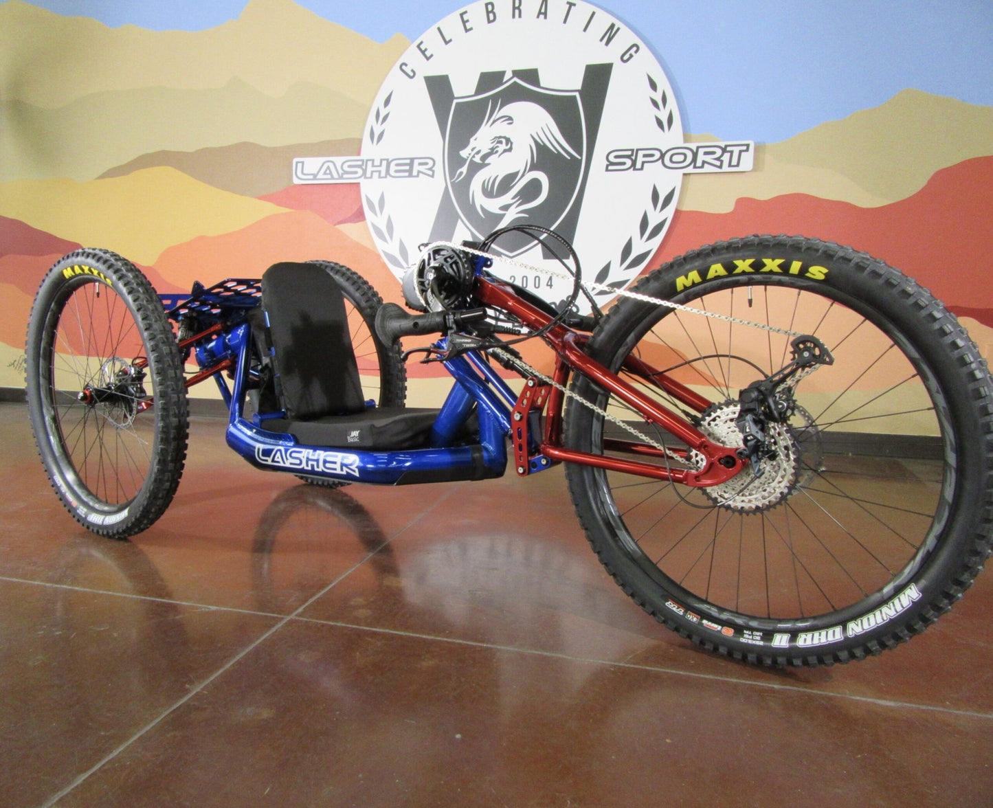 Lasher Sport ATH-FSe | The Ultimate E-Assist Full Suspension Handcycle Lasher