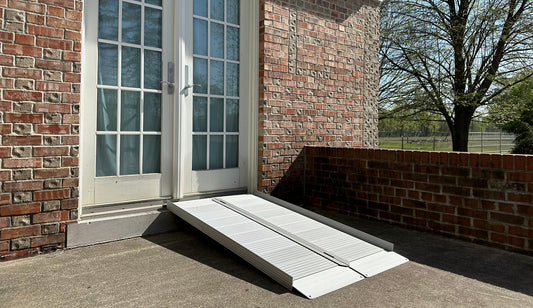 Alumiramp Folding Suitcase Ramp - Wheelchairs in Motion