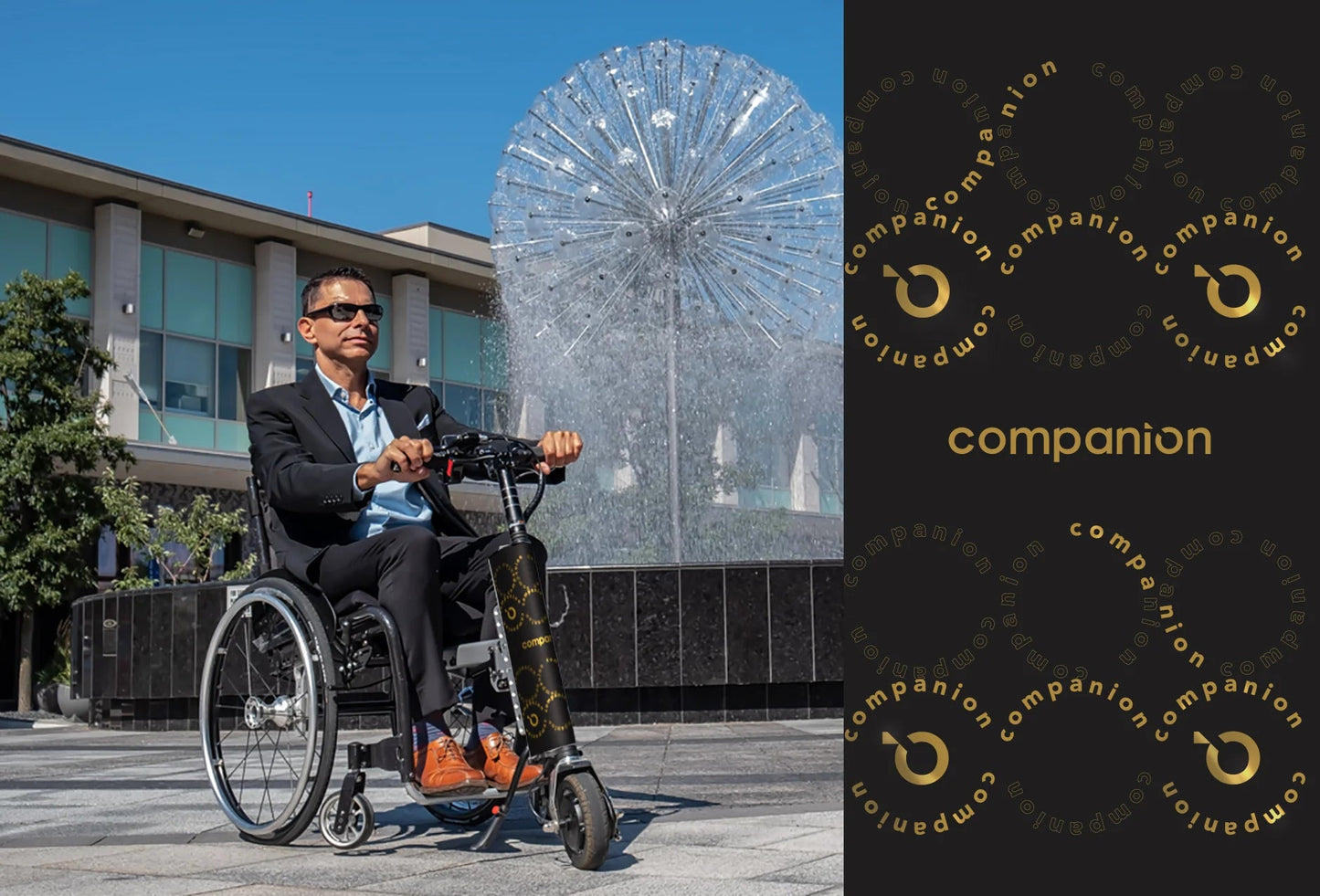 Companion Vinyl Wraps - Wheelchairs in Motion