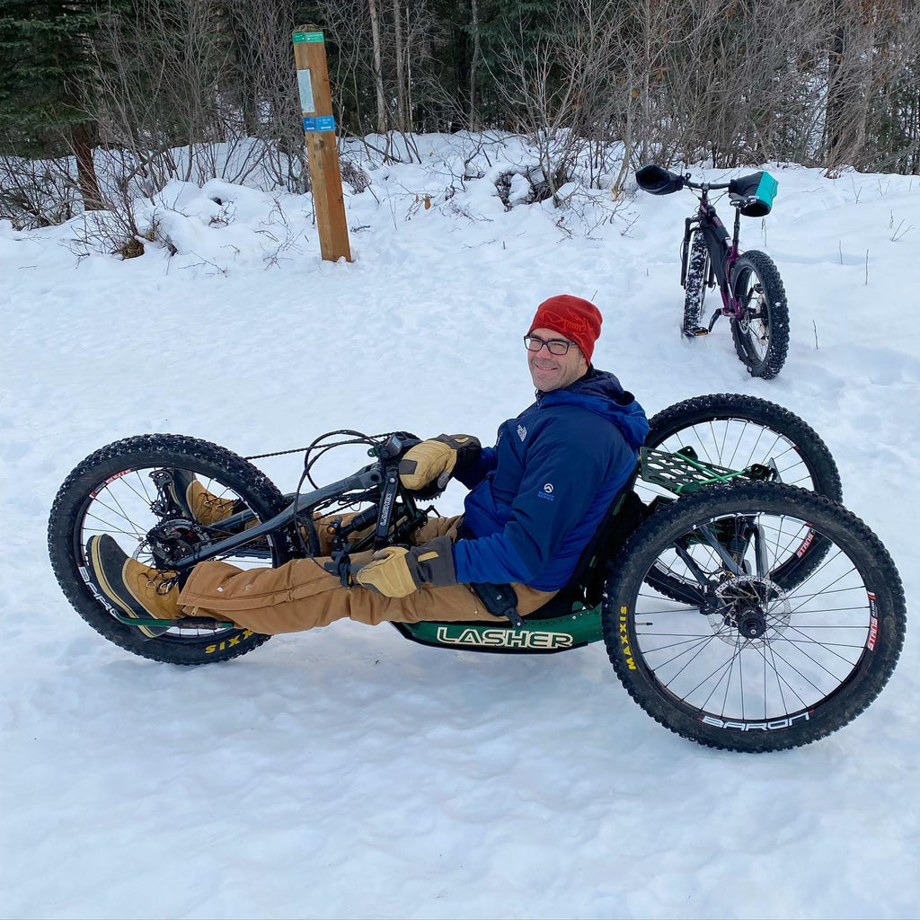 Lasher Sport ATH-FS1 All-Terrain Handcycle, Entry Level Lasher