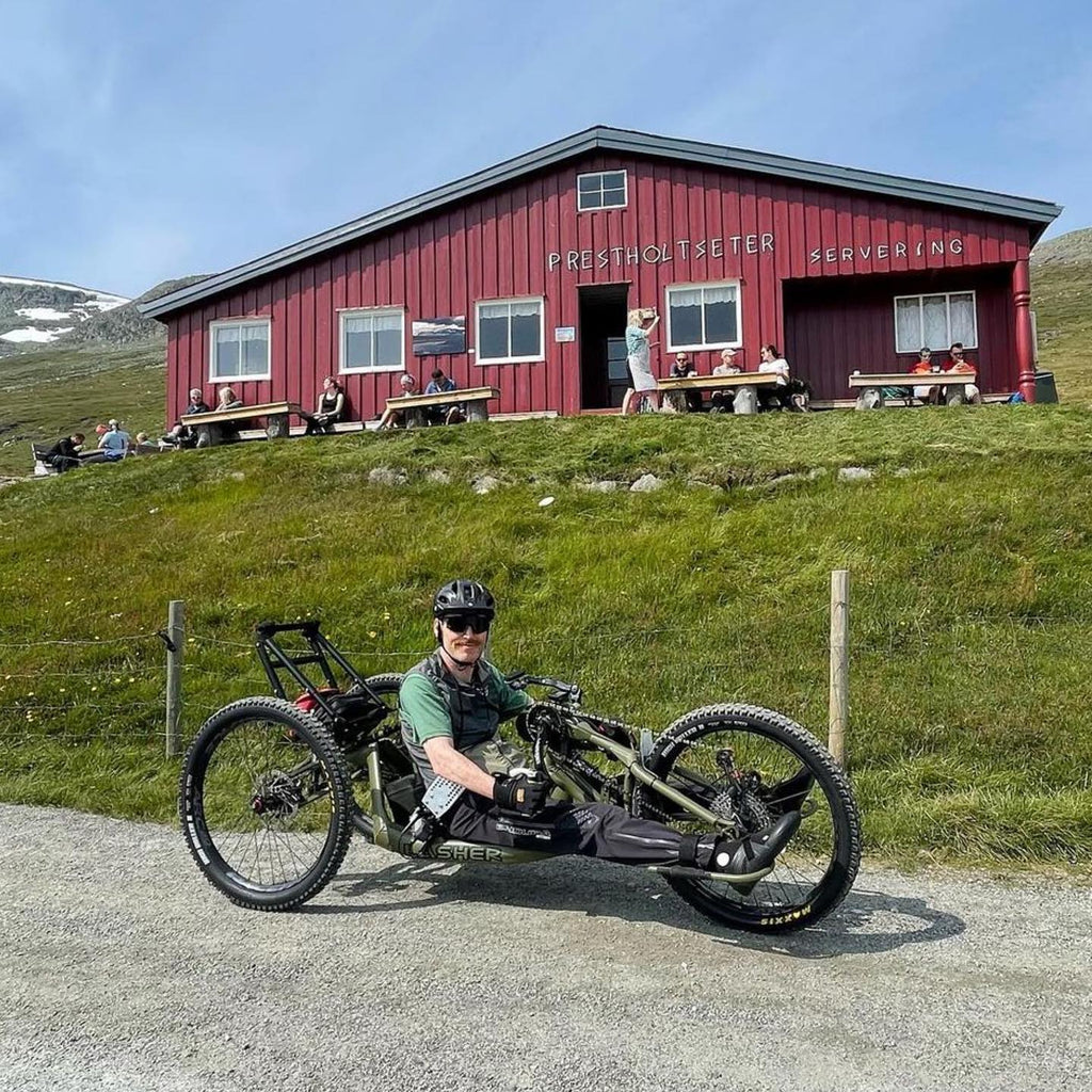 Lasher Sport ATH-FS1 All-Terrain Handcycle, Entry Level Lasher