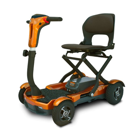 EV Rider TeQno - Auto Folding Electric Scooter! - Wheelchairs in Motion