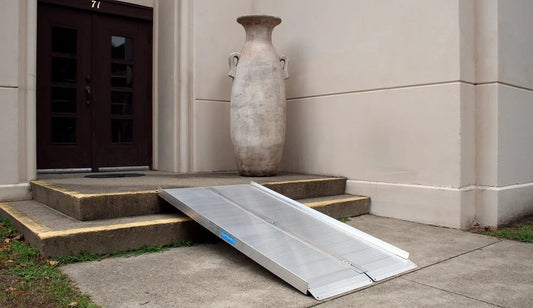 Folding Curb Ramp Alumiramp