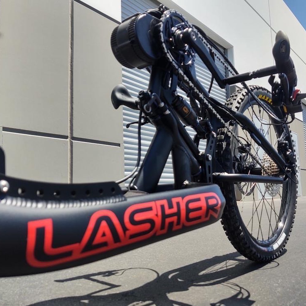 Lasher Sport All-Terrain Handcycle,  High End Level- Full Suspension (ATH-FS3) Lasher