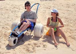 Hippocampe All-Terrain Beach Wheelchair VIPAMAT