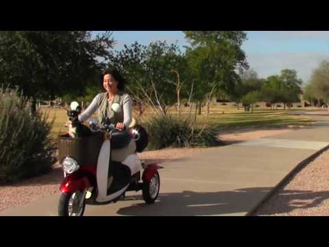 Sporty and Affordable EWheels Electric Mobility Scooter