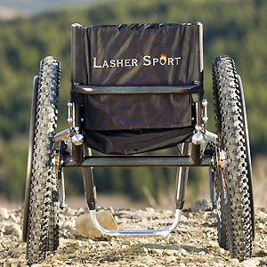 Lasher Sport BT-ATB - all terrain, off road adventure! - Wheelchairs in Motion