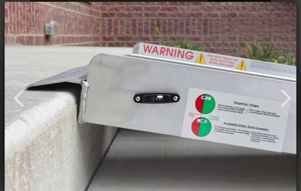 PVI Multifold Portable Wheelchair Ramp | Folding Aluminum Ramp ...